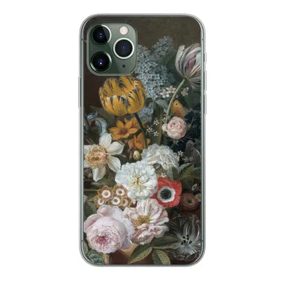 Produktbild von MuchoWow® Handyhülle Schutzhülle Hülle für iPhone 11 Pro Stilleben mit Blumen - Gemälde von Eelke Jelles Eelkema Silikon Softcase Handy Hülle - Handy