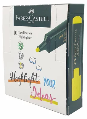 Produktbild von FABER-CASTELL 154607-1 Textmarker Textliner 1546, nachfüllbar, gelb