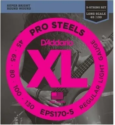 Obrázek produktu pro D'Addario EPS170-5 Struny pro 5-strunnou baskytaru
