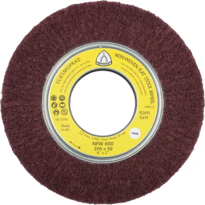 Produktbild von Klingspor NFW 600 Vliesräder, 165 x 50 x 43,1 mm Medium Korund