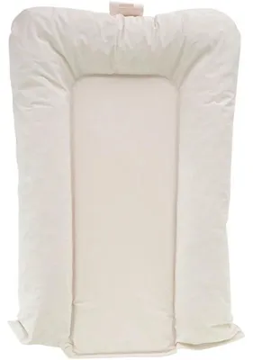 Image de Matelas à Langer TINEO Flocons, PVC, Écru, 50x70 cm, Doux et Confortable