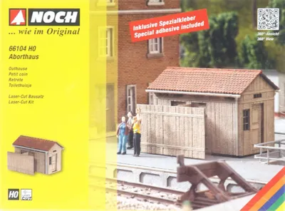 Produktbild von Noch 66104 Aborthaus Spur H0 in