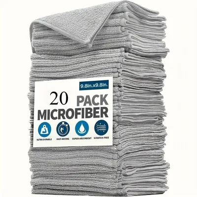 Produktbild von Reinigungstücher, fusselfrei, hochabsorbierend, 20 Stück Grau