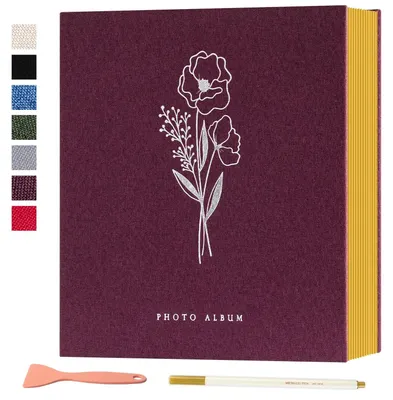 Productafbeelding van Zelfklevend Fotoalbum voor 40 Foto's met 80 Pagina's