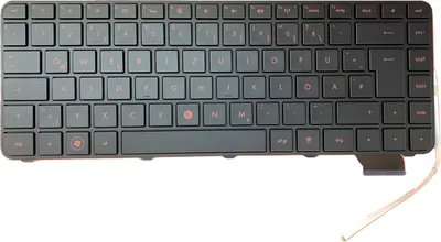 Produktbild von DEUTSCHE - Tastatur mit Beleuchtung Kompatibel für HP Envy 14-1000 14-1100 14-1200 14T-1000