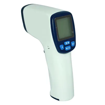 Immagine prodotto di Termometro digitale SilverCloud UF41 per temperatura corporea e delle superfici, tecnologia a infrarossi, senza contatto, avviso vocale