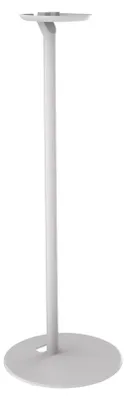 Image de Support d'enceinte Conecto pour SONOS ONE SL Play:1, en acier, de couleur blanche, hauteur 71,6 cm