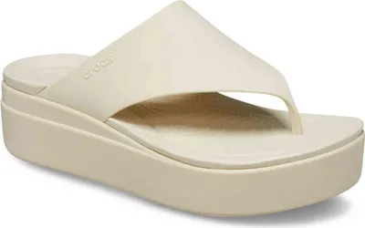 Produktbild von Crocs Brooklyn Flip-flops Beige EU 38-39 Damen Beige EU 38-39