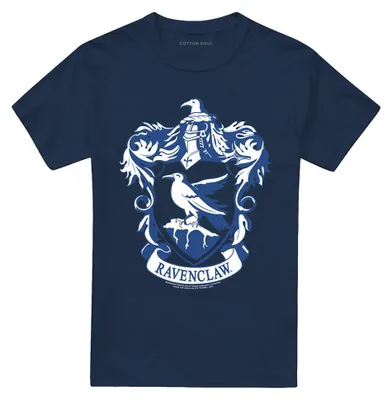 Image de T-shirt Harry Potter, modèle unie pour hommes et femmes, référence TV41195 (taille XL), couleur marine