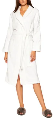 Image de Calvin Klein - Robe de chambre pour femme NA984 (XS-S) (blanc)
