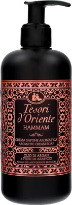 Zdjęcie produktu dla TESORI D`ORIENTE Kremowe Mydło w płynie - Hammam 300ml