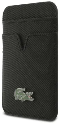 Zdjęcie produktu dla Portfel Lacoste Petit Pique MagSafe czarny
