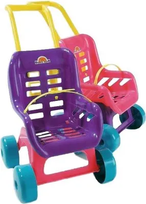 Produktbild von Kinderwagen für Puppen - rosa