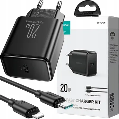 Image de Chargeur Usb C 20W Pd Joyroom Jr-Tcf06 - Noir
