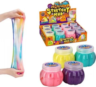 Image de Slime couleur citrouille 120g 12/disp A-1804 84617