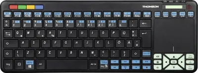 Produktbild von Thomson Funk-Tastatur für Panasonic Smart-TV mit 4in1 Universal-Fernbedienung