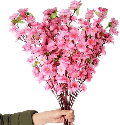 Produktbild von Famanu Kunstblumen 12 Stück - Künstliche Hortensien in Weiß