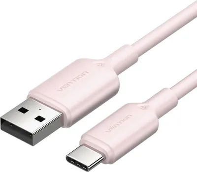 Image de USB 2.0 A to USB-C 3A cable Vention CTQPH 2M (pink)