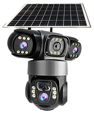 Zdjęcie produktu dla Kamera monitoringu, rozdzielczość 15 MP, zasilana energią słoneczną, kamera WiFi bez karty pamięci