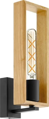 Produktbild von LITTLETON Wand-/Deckenleuchte Lampe Beleuchtung - L11 x H33 x AL11,5 cm - schwarz - 1X40W exkl. - IP20