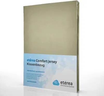 Produktbild von etérea Jersey Kissenbezug Baumwolle 40x140 cm