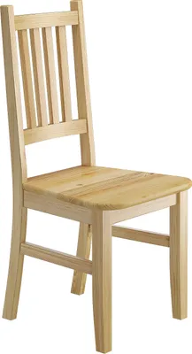 Produktbild von Küchenstuhl Massivholzstuhl Esszimmerstuhl Kiefer Stuhl Eris 90.71-01
