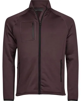 Produktbild von Tee Jays - Fleecejacke für Herren FK1253 (3XL) (Traube)