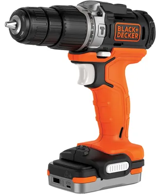 Obrázek produktu pro Black & Decker BDCHD12S1-XJ, Vrtačka s pistolovým držadlem, SDS, 1 cm, 1250 ot/min, 2,5 cm, 1 cm