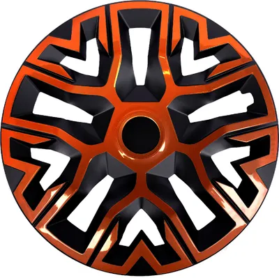 Produktbild von Radkappen Radzierblenden (4Stück) 15 Zoll kupfer/schwarz THE BEST Z552550