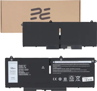 Produktbild von Encore Energy Akku für Dell Latitude 7330 7530 7430 5430 5530 5330 Precision 3570 58Wh 15.2V 3800mAh 07KRV