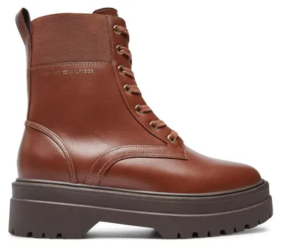 Produktbild von Tommy Hilfiger Damen Boots Stiefel Schnürstiefel #150