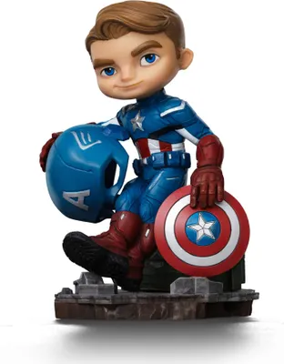 Produktbild von Avengers Infinity Saga Mini Co. PVC Figur Captain America 14 cm