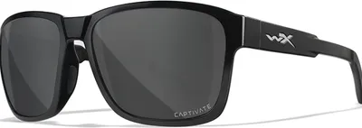 Zdjęcie produktu dla Wiley X TREK Captivate Smoke Grey Gloss Black Frame Brillen