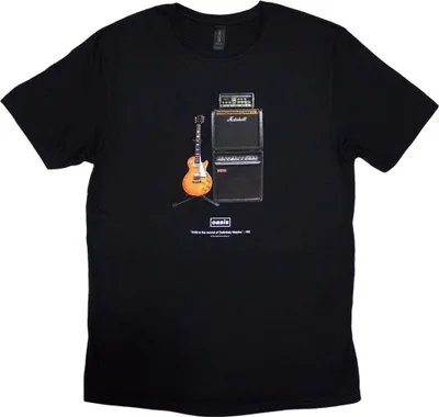 Obrázek produktu pro Oasis Definitely Maybe Guitar Black 2XL Tričko