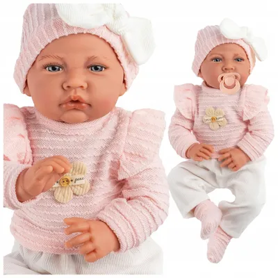 Obrázek produktu pro Interaktivní panenka Lili, 41 cm, realistická miminka, mluví, pláče a směje se