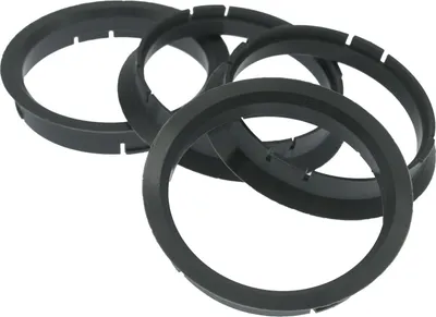 Produktbild von 4x Zentrierringe 72,5 x 66,1 mm Grau Felgen Ringe  Germany