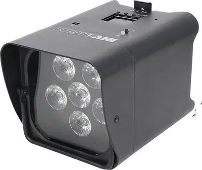 Obrázok produktu pre Pódiové svetlo, RGBWA UV funkcia, bezdrôtové ovládanie, 6x18w čierne, zástrčka EÚ