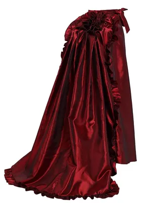 Produktbild von Damenlanges Kleid – Viktorianischer Unterrock, Gothic, Steampunk, Rüschen