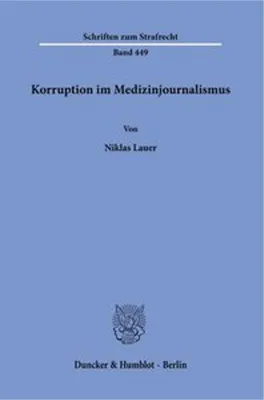 Image de Korruption im Medizinjournalismus