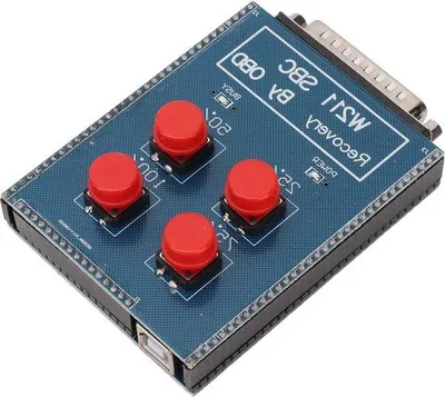 Immagine prodotto di Kit diagnostico OBD2 per autovetture - Generatore di reset blu e preciso per W211 e R230