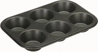 Produktbild von Plaque für 6 Muffins - Mokka - Ibili
