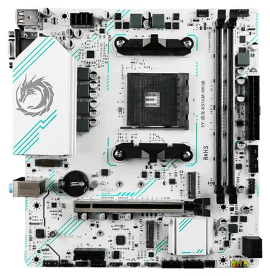 Image de Carte mère pour jeux vidéo, Micro-ATX, prise en charge DDR4 double canal, cartes mères