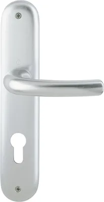 Produktbild von Langschildgarnitur Tôkyô 1710/273P Alu.F1 PZ 72mm DIN L/R HOPPE