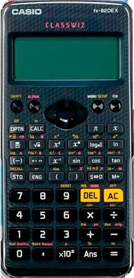 Obrázek produktu pro CASIO Školní kalkulačka CASIO® FX-82DE X 1 x 16místná 1 x 10+2místná 325 funkcí černá