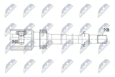 Produktbild von NTY Gelenksatz Antriebswelle Getriebeseitig für MAZDA CX-3 (DK) NPW-MZ-057