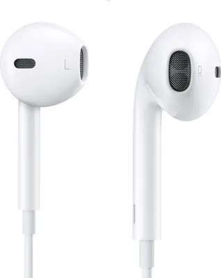 Produktbild von Apple EarPods mit Fernbedienung + Mikrofon, für iPhone, iPad, iPod, weiß, Klinkenstecker / MD827M/A, MNHF2ZM/A