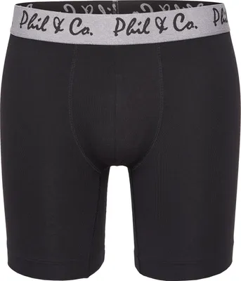 Produktbild von Phil Co. Berlin Herren Retro Pants 3-Pack All Styles - 6-Longboxer-black - Größe L