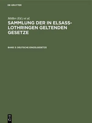 Produktbild von Deutsche Einzelgesetze