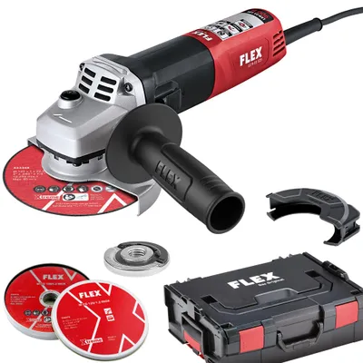 Produktbild von Flex Winkelschleifer LE 9-11 125 L-BOXX + Trennscheibe M-CD 125/1.2 INOX