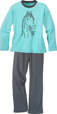 Produktbild von VIVANCE Pyjama 4 -teilig flieder, mint Größe 122/128